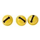20pcs 25mm Metal Jingle Bells Christmas Hanging Decor Pet Pendant (Yellow) Newly
