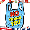Letters Simple Badge Brooch Cartoon Pins Jacket Decor Jewelry Gift (Blue)