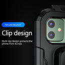 M18S Waterproof Motorcycle Bike Handlebar Rear View Mirror Phone Holder Case
