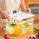 Large Cold Kettle Refrigerator with Faucet Lemonade Beverage Dispenser (3L)