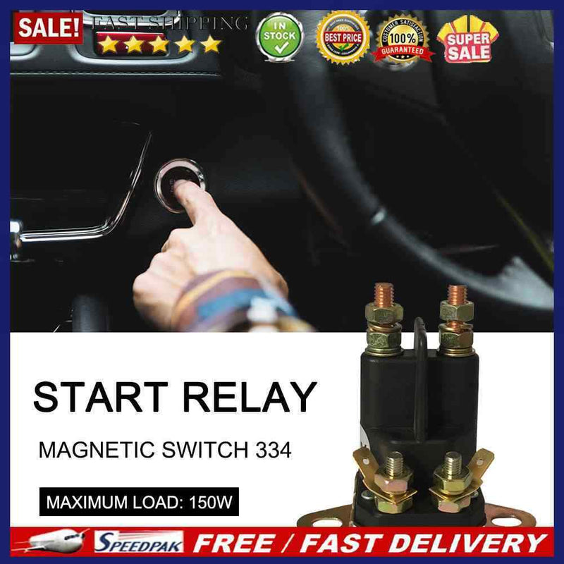 Automotive Starter Relay Accessories 12VDC Car Starter Solenoid Relay Switc