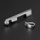 1 pc Professional Solid Aluminum Design Pool Cue Metal Tip, Repair and E