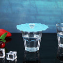 Cherry Cute Silicone Leakproof Heat Resistant Cover Seal Cup Lid (Blue)