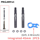 RISK 2pcs Bike Inner Tube Extender French Presta Valve Core Tire Extension Ro