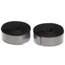 Cycling Cork Handlebar Tape Black + 2 Bar Plug Carbon fiber grey Newly