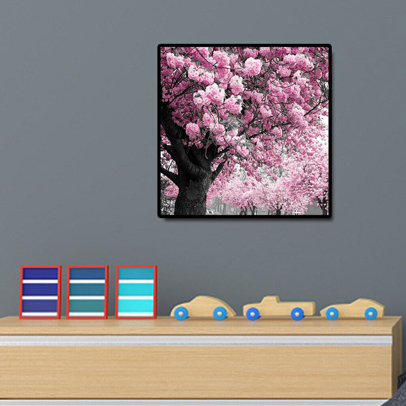 5D DIY Diamond Painting Cherry Tree Full Round Drill Embroidery Needlework