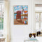 Lake Chair Hut Oil Paint By Numbers Kits DIY Handpainted on Canvas Wall Art