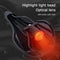 #A Bicycle Smart Brake Sensing Tail Light 7 Modes Mountain Road Bike Rear Lamp