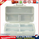 Plastic Nail Art Storage Box Dustproof Desktop Organizer (Light Green) Newly