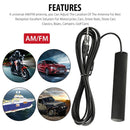 Motorcycle Boat Hidden Antenna Car Radio Antenna Radio Stereo Stealth FM AM