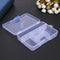 5x Plastic Adjustable Box Divider Clip Lock Jewelry Earring Case for Kol