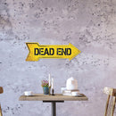 Arrow DEAD END Retro Metal Plate Tin Sign Poster Plate Home Decor Iron Painting