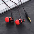 Mobile Phone Wired Earpiece Stereo HiFi Headphone 3.5mm Earbuds In-Ear Earphone