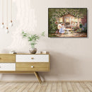 Painting By Numbers Kit DIY Girl Hand Painted Canvas Oil Art Picture Craft Gift
