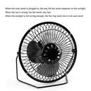 5W Greenhouse USB Solar Exhaust Fan Power Bank Mini Solar Panel Fan Fans