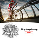 50pcs Metal Nipples for 14G 2mm Spokes MTB Mountain Bike Bicycle Cycling Pa