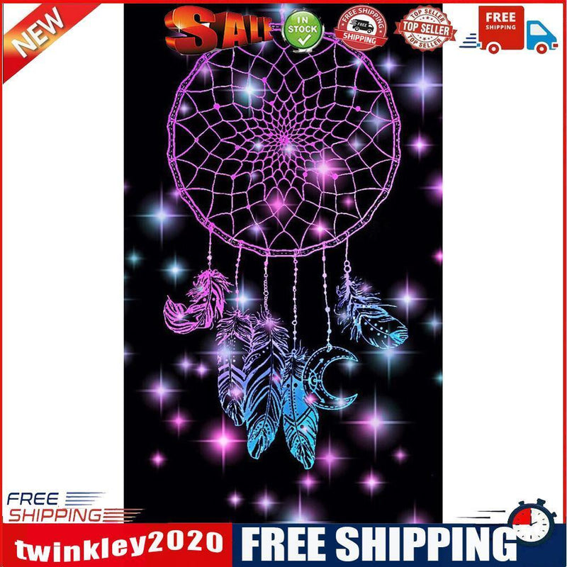 5D DIY Diamond Painting Dream Catcher Cross Stitch Embroidery Mosaic Kit (3