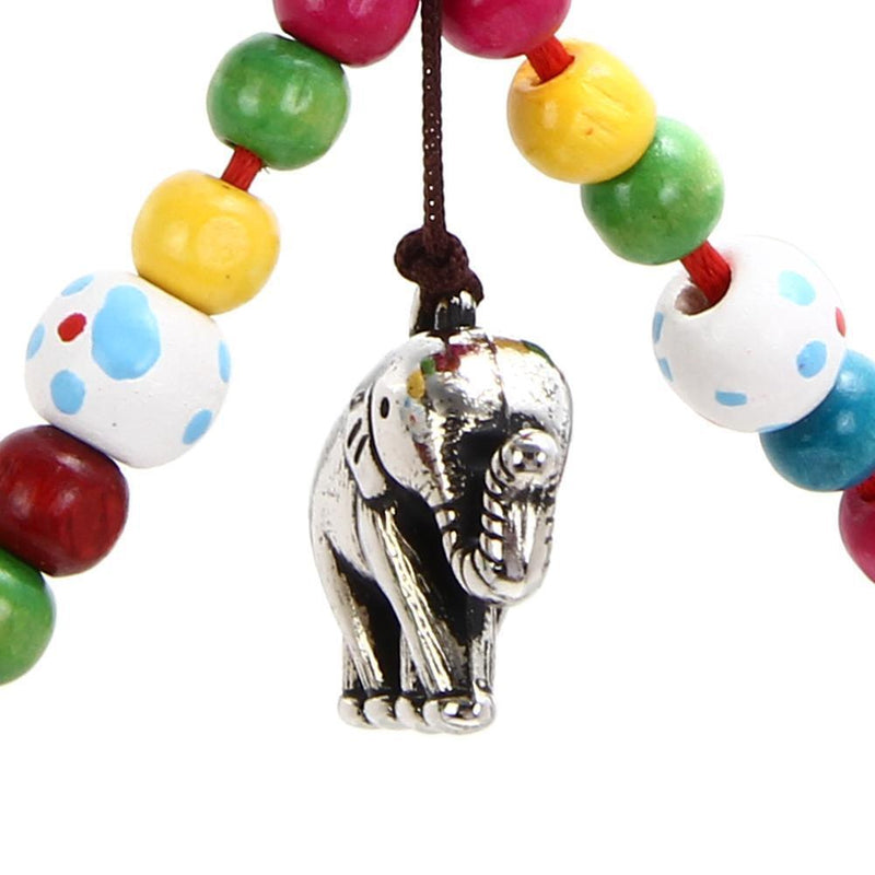 Luck Elephants Windgames Windbell Copper 6 Bells Chinese Knots Beads