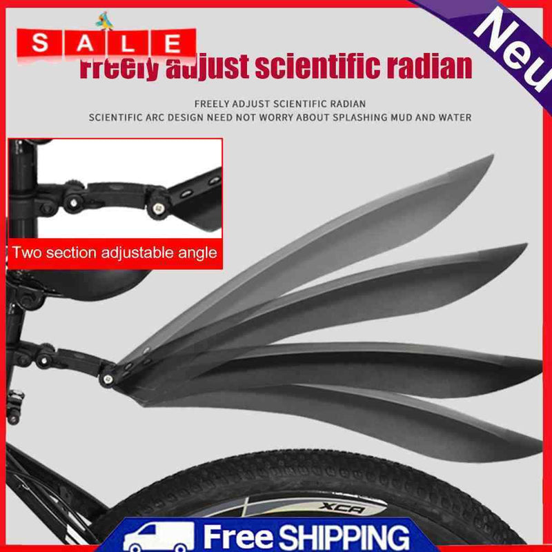 2pcs Bike Fender Mountain Road Bike Fenders Front Rear MTB Fenders Fl