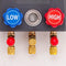 DY517 Pressure Gauge Refrigeration Digital Vacuum Pressure Manifold Tester