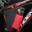 1.2L Triangle Cycling Bicycle Bags MTB Bike Front Tube Frame Pouch (Red)