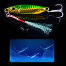 15g Casting Jigging Spoon  Fishing Sea Bass Artificial Bait (LF094A) Newly