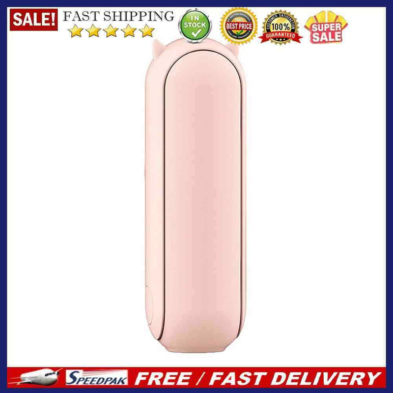 Pocket Personal Fan USB Rechargeable Folding Fan 2000mAh Power Bank Function