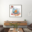 Goldfish Bottle DIY Diamond Painting Kits Full Round Drill Home Wall Decoration