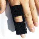Finger Brace Support Hand Splint Fix Protector for Arthritis Joint (Black)