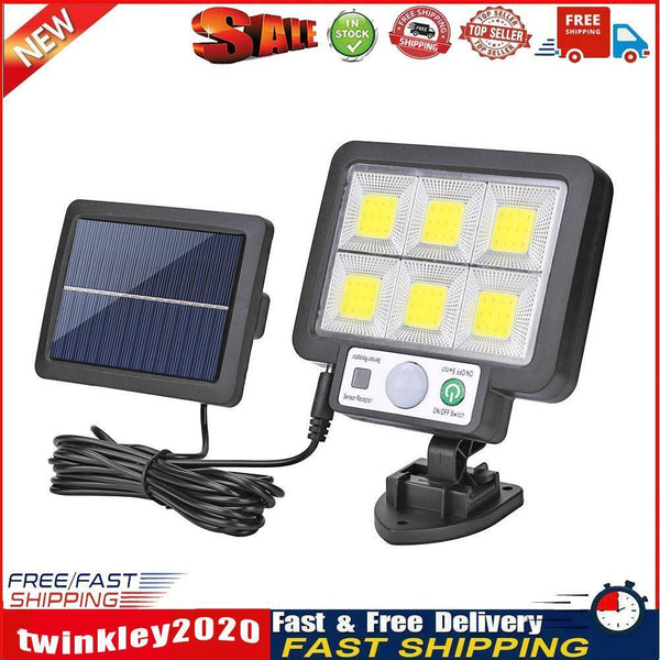 LED Split Solar Wall Light Waterproof Motion Sensor Lamp Street Light (B) Newly