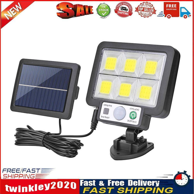 LED Split Solar Wall Light Waterproof Motion Sensor Lamp Street Light (B) Newly