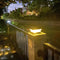 #A Solar Post Cap Lights 3 Working Mode Waterproof Outdoor Column Patio Street L