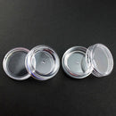 50x Plastic Empty Cosmetic Sample Container 3 Grams Jars Containers pot  hot.