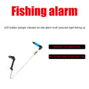 Fishing Wobbler Chain Hanger LED Fishing Bite Alarm Indicator Night Fish Tack