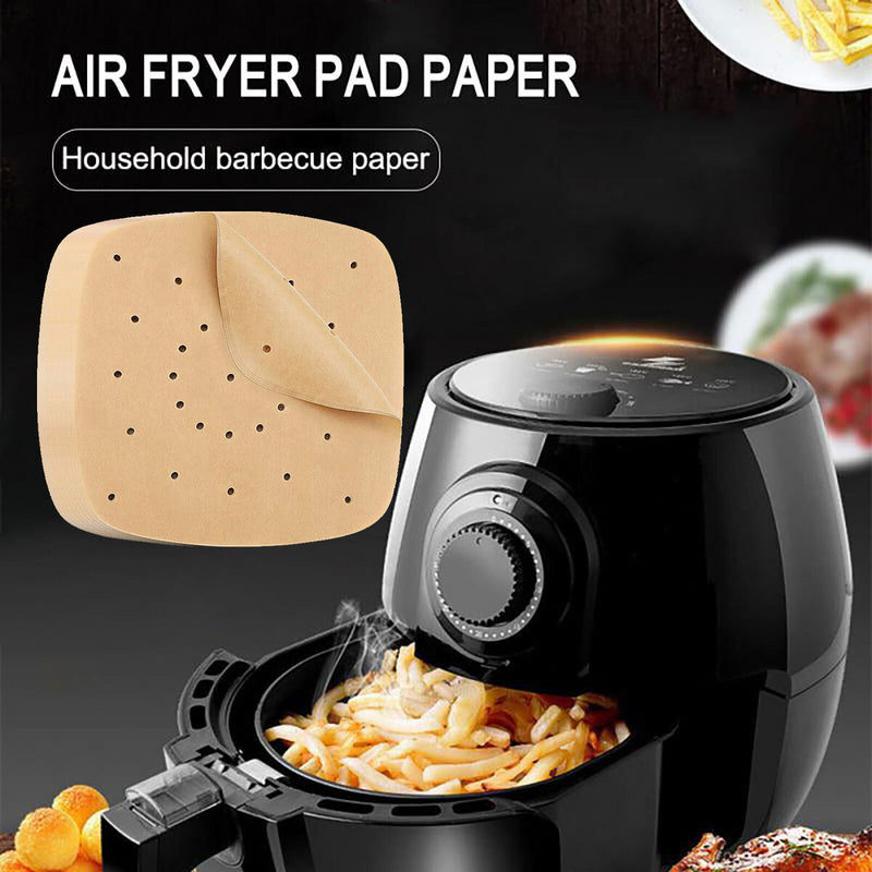 Air Fryer Parchment Paper Liners Non-Stick Mat Square Air Fryer Sheets