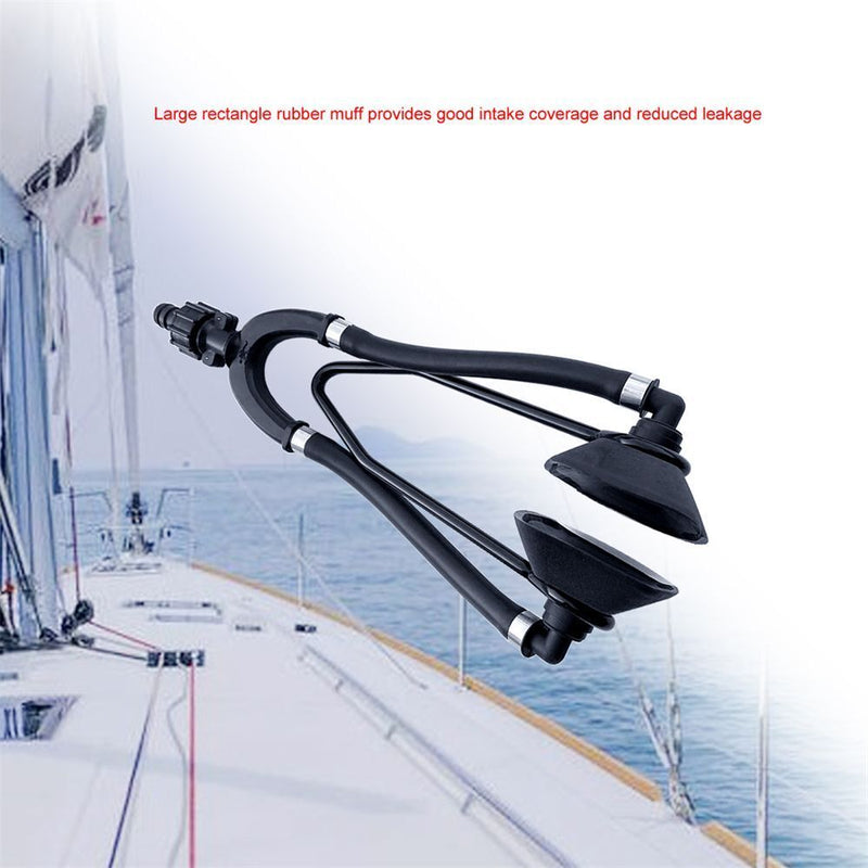 Water Feed Marine Unit Round Outboard Lower Muff Flusher Motor Flush Sterndrive