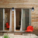 Solar Wall Light 6 LED Super RGB Bright ABS Plastic IP65 Power W7P2 R3L0