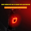 Bicycle Rear Light Mountain & Road Bike Tail Lamp for Night Running Cycling