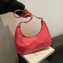 Women Fashion Patent Leather Handbag Purse Lady Zipper Casual Messenger Bag