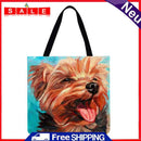 Jumping Car Golden Dog Shopping Bag, Printed, Shoulder Bag