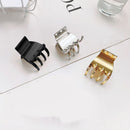 Women's Fashion Hairpin Bangs Clamp Metal Hair Claw Horsetail Clip Hair Clips