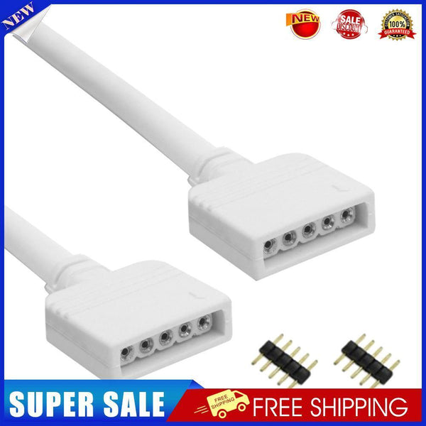 Light Strip Extension Cable for 3528 5050 RGB/5050 RGBW LED Cord (5P-5m)