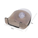 Shaver Suction Cup Clear Hanger Hanging Rack Bathroom Storage Shelf (Grey) Newly