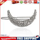 Glitter Moon Rhinestone Hair Clips Hair Styling Pins Fringe Clip Headwear