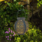 Creative Solar LED Iron Art Lantern Light Garden Yard Lighting Projector Lamp