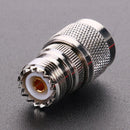 N Type L16 Male to UHF SL-16 PL259 Female Connector for High Frequency Antenna