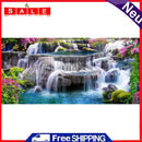Mountain Scenery DIY Diamond Painting 5D Full Round Rhinestone Canvas Wall Art