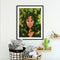 Hand Painted Oil Paint By Numbers Girl Birds Digital Drawing On Canvas Home Art
