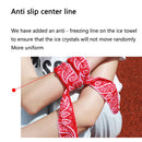 Summer Cooling Wrap Towel Scarf Outdoor Running Neck Headband (Rose Red)