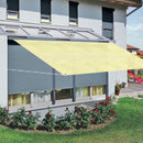 Sun Shade Sail - Rectangle Canopy Awning Cloth Screen with Rope (2x1.6m) Newly
